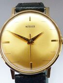 Schöne NISUS Schweiz Starliner 17J. Herren Vintage Armbanduhr in 47475