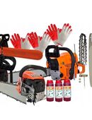 #SALE# Benzin-Kettensäge Motorsäge im XXXL komplett- SET in 42105