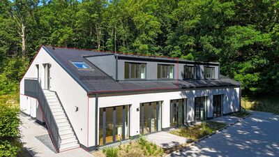 6-Zimmer-Wohnung mit Blick ins Grüne im Ostseebad Binz auf Rügen