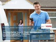 Sachbearbeiter Supply Chain Management (m/w/d) (Logistiker, Einkäufer, Speditionskaufmann o. ä.) - Garching (München)