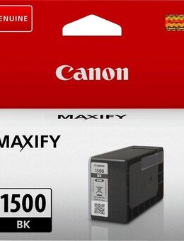 Canon PGI-1500BK Tintenpatrone (1-tlg., original Druckerpatrone 1500 schwarz)
