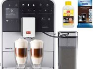 Melitta Kaffeevollautomat Barista TS Smart® F850-101, silber, 21 Kaffeerezepte & 8 Benutzerprofile, 2-Kammer Bohnenbehälter