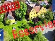 Wasserschloss mit luxuriöser Innensanierung - großes Grundstück mit Scheunenausbaureserve - Freiburg (Breisgau)