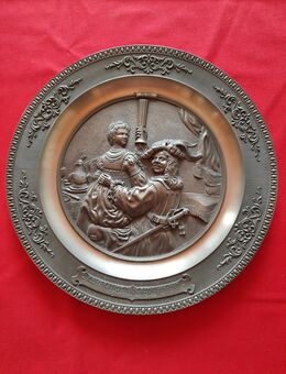 Zinnteller WMF (Rembrandt- Selbstbildnis mit Saskia) - Pattensen Zentrum