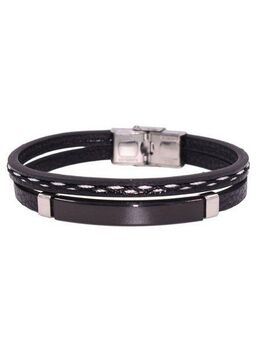 Firetti Lederarmband Schmuck Geschenk Armschmuck ID-Armband- Optik, Made in Germany