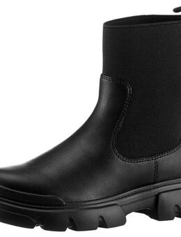 Geox J JUNETTE GIRL C Chelseaboots Plateaustiefel, Schlupfstiefel, Winterstiefel mit Blockabsatz