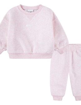 Nike Sportswear Jogginganzug NKN ESSENTIAL FLEECE CREW SET (2-tlg), für Babys