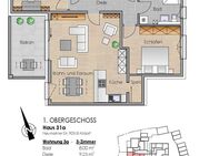 NEUBAU - große, helle 3-Zi-Whg - 1.OG mit SÜD-WEST-Balkon - Altdorf (Nürnberg)