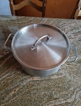 SILIT Kochtopf 24 cm, mit Deckel, Edelstahl mit schweren Boden, nwtg. - Schnaittenbach