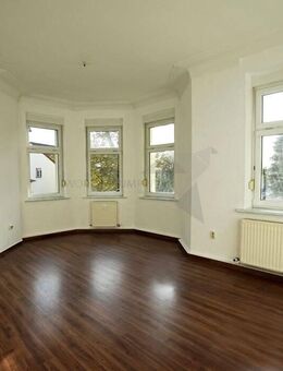 3-Raum-Hochparterre-Wohnung in schöner Villa mit Außenjalousien - Mohlsdorf-Teichwolframsdorf