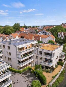 Weingarten-Zentrum: Penthouse mit Dachterrasse & 2 TG-Stellplätzen - Weingarten