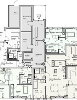 Hochweitige 2-Zimmerwohnung in Dombühl - Dombühl