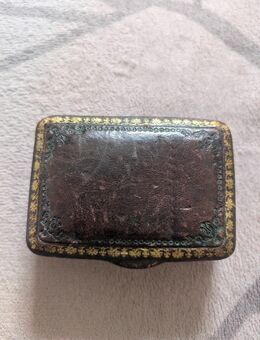 Italienische Schmuck Schatulle Lederbezogen - Mechernich