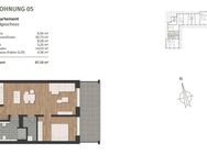 Wohnen am Urwald - 17 moderne Eigentumswohnungen in Neuenburg - Wohnung 5 - Zetel