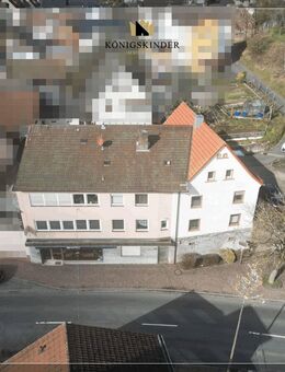 Neuer Vermieter gesucht: Vier Wohnungen u. einen kl. Laden, Garagen in drei Gebäude auf gr. Grundst. - Mespelbrunn