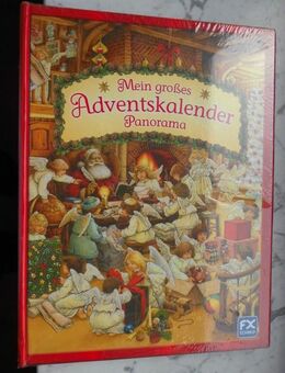 Mein großes Adventskalender Panorama wimmelnd illustriert ovp 5,- - Flensburg