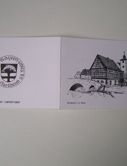 Nordheim v.d. Rhön, 97647, 1200 Jahre, Faltkarte Heimatsammler - Erftstadt