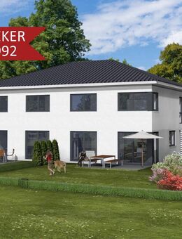 Neubau-DHH als KFW-Effizienzhaus 40 in B.O.-Wulferdingsen! - Bad Oeynhausen