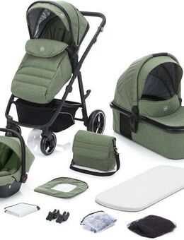 Fillikid Kombi-Kinderwagen Jaguar, (Set, 9-tlg)