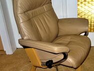 Stressless-Sessel Leder Paloma, Farbe Sand, Größe M - Nordhausen