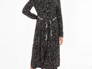 Tommy Jeans Blusenkleid TJW DITSY BELTED MIDI DRESS EXT mit Musterung