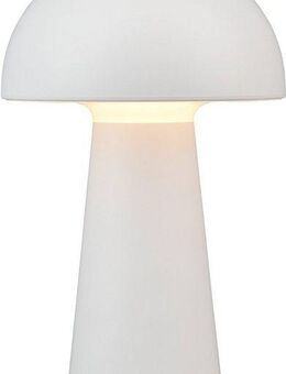 Reality Leuchten LED Außen-Tischleuchte Lennon, Dimmfunktion, LED fest integriert, Warmweiß, LED Outdoor Tischlampe,4-fach Touchdimmer, Ladefunktion per USB-C,IP44