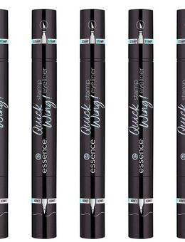Essence Eyeliner Quick Wing! stamp eyeliner, 5-tlg., mit präziser Filsspitze