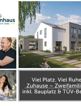 Zwei Familien, ein Projekt. Zweifamilienhaus von Schwabenhaus. - Oranienburg