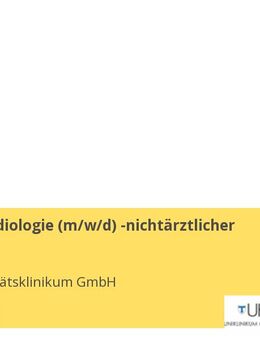 Leitung Radiologie (m/w/d) -nichtärztlicher Dienst - Marburg