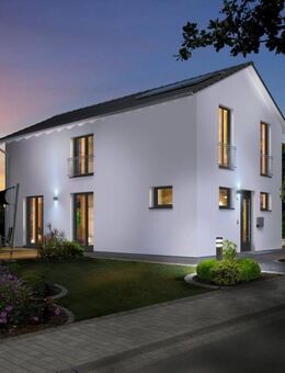 Dein Traumhaus kann auch auf einem kleinen Grundstück errichtet werden - es bleibt genug Platz für Garage, Terrasse & Garten - Saulheim