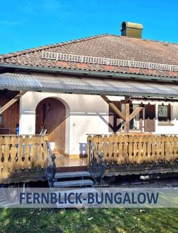 WALMDACH BUNGALOW MIT ELW UND HERRLICHER AUSSICHT NUTZBAR ALS ZWEIFAMILIENHAUS - Vilshofen (Donau)