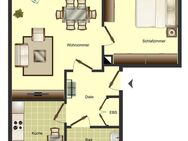 2-Zimmer-Wohnung in Unna Süd - Unna