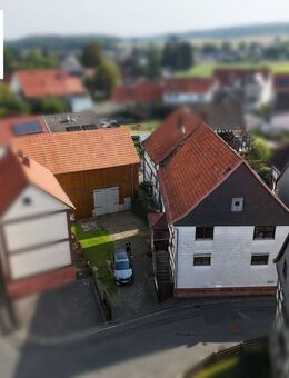 Historisches Wohnen - Denkmalgeschütztes Anwesen mit Scheune und Gartengrundstück - Neustadt (Hessen)