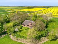 - Warft in Sicht - Historisches Reetdachanwesen an der Nordsee - Oldenswort