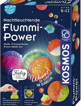 Kosmos Experimentierkasten Fun Science Nachtleuchtende Flummi-Power