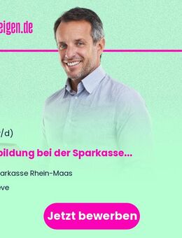 Ausbildung bei der Sparkasse (m/w/d) - Kleve (Nordrhein-Westfalen)