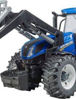 Bruder® Spielzeug-Traktor New Holland T7.315 Frontlader lenkbar 44 cm (03121), Made in Europe