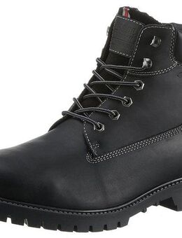 Dockers by Gerli Winterboots Workerboots, Schnürstiefel mit Blockabsatz