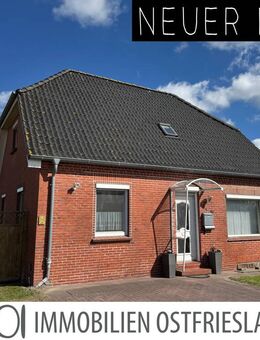 Teilmodernisiertes Einfamilienhaus mit Charakter und großem Grundstück - Krummhörn