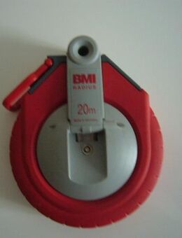 BMI Stahlbandmaß Radius L.20m mm/- weiß Flextop BMI . NEU. - Waldshut-Tiengen