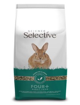 Science Selective 4 + Kaninchenfutter - 3 kg
