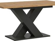 INOSIGN Esstisch Motus, ausziehbar 150 -190 cm, inklusive 40 cm Einlegeplatte (Set, 1-St), X-Gestell mit Bodenplatte, Tisch, Küchentisch, Esszimmer, Küche