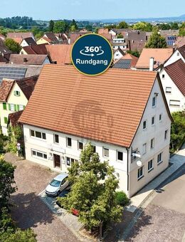 ENTKERNTES WOHN- UND GESCHÄFTSHAUS MIT ÜBER 550 M² - IDEALE BASIS FÜR INVESTOREN UND VISIONÄRE - Gingen (Fils)