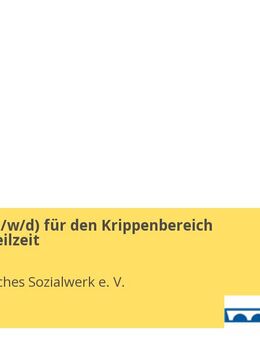 Erzieher (m/w/d) für den Krippenbereich Vollzeit / Teilzeit - Berlin