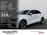 Audi A3, Sportback 40 TFSI e S line OPTIK, Jahr 2021 - Ravensburg