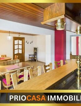 ALLEIN-LAGE | Großes Haus für Familie & Gäste - 231?m² Wohnfläche, Kegelbahn, Gaststätte mit Einliegerpotenzial & 6.503?m² Grundstück - Roth (Prüm)