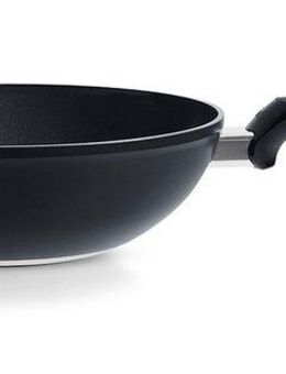 Fissler Wok Ceratal® Orbit Black, Aluminium (1-tlg), gesünderes Kochen mit Antihaft-Effekt, hergestellt ohne PFAS/PTFE