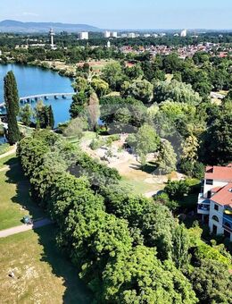 Wohnen am Wasser - offene Maisonettewohnung direkt am Seepark - Freiburg (Breisgau)