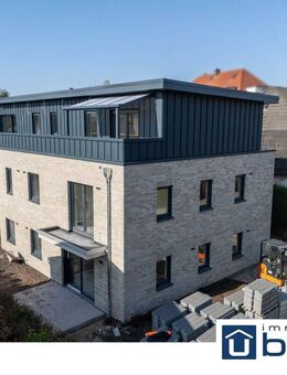 Neubau 3-Zimmer-Erdgeschosswohnung mit Terrasse & Carport, in zentraler Lage - Aurich