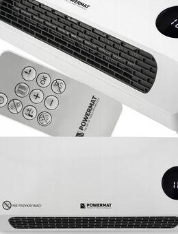 Heizung 2000 W Heizlüfter Keramikheizkörper KERAMIK-Heizung, 2000 W, Fernbedienung - Wuppertal